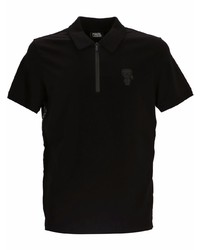 Polo noir Karl Lagerfeld