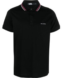 Polo noir Karl Lagerfeld