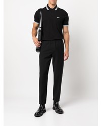 Polo noir BOSS