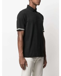 Polo noir Stone Island