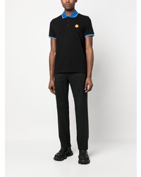 Polo noir Moncler