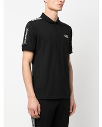 Polo noir Ea7 Emporio Armani