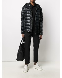 Polo noir Moncler