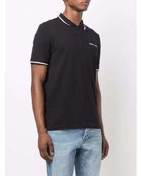 Polo noir Calvin Klein