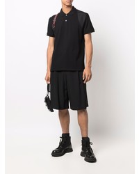 Polo noir Alexander McQueen