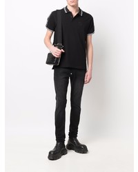 Polo noir Philipp Plein