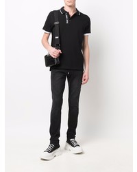 Polo noir Philipp Plein