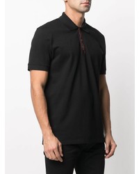 Polo noir Alexander McQueen