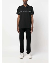 Polo noir Calvin Klein Jeans