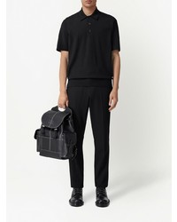 Polo noir Burberry