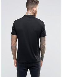 Polo noir Asos