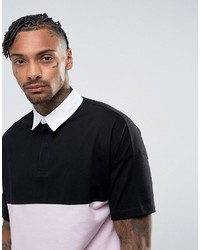 Polo noir Asos