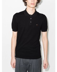 Polo noir Ermenegildo Zegna