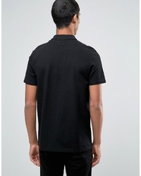 Polo noir Asos