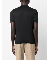 Polo noir John Smedley