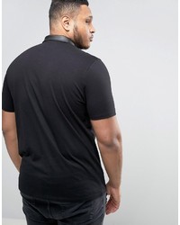 Polo noir Asos