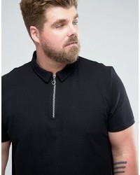 Polo noir Asos