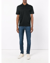 Polo noir Alexander McQueen