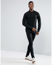 Polo noir Lacoste