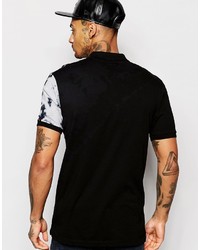 Polo noir Asos