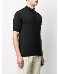 Polo noir John Smedley