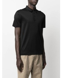 Polo noir Canali