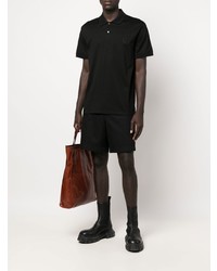 Polo noir Alexander McQueen