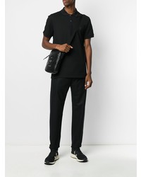 Polo noir Alexander McQueen