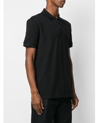 Polo noir Alexander McQueen