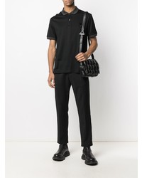 Polo noir Alexander McQueen