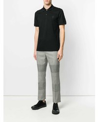 Polo noir Alexander McQueen