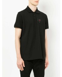 Polo noir Saint Laurent