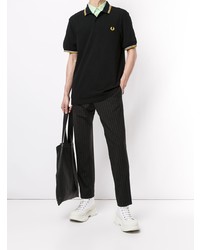 Polo noir Fred Perry