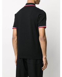 Polo noir Fred Perry