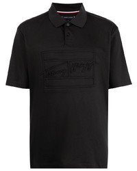 Polo noir Tommy Hilfiger