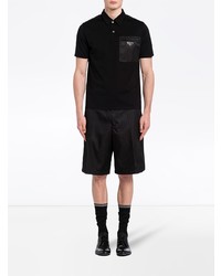 Polo noir Prada