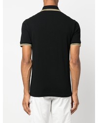 Polo noir Fred Perry