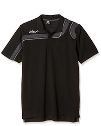 Polo noir Uhlsport