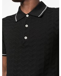 Polo noir Missoni