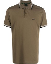 Polo olive BOSS