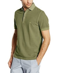 Polo olive camel active