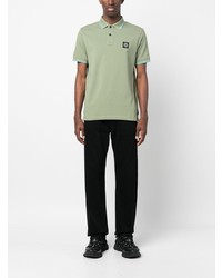 Polo olive Stone Island