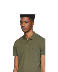 Polo olive BOSS