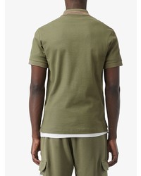 Polo olive Burberry