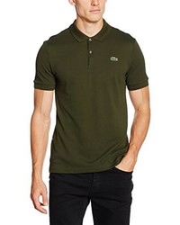 Polo olive Lacoste L!VE