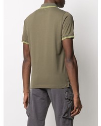 Polo olive Stone Island