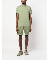 Polo olive Stone Island