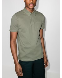 Polo olive Sunspel