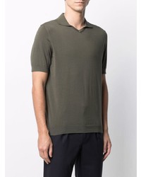 Polo olive Drumohr