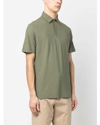 Polo olive Zanone